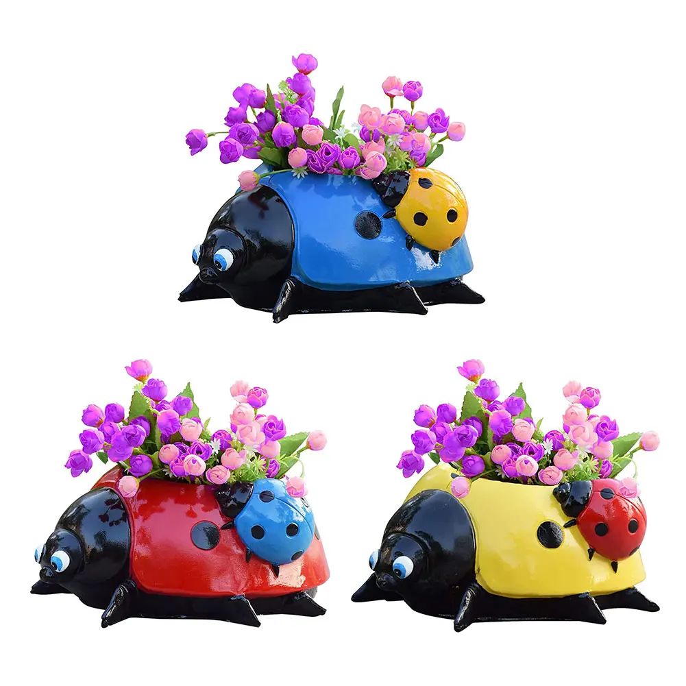 Flower Pot Resin Planter Animal Statue Planter Home Decoration Home Planter Ladybug Toy For Kids Creative Garden Planter Pots
Flower Pot Resin Planter Animal Statue Planter Home Decoration Home Planter Ladybug Toy For Kids Creative Garden Planter Pots