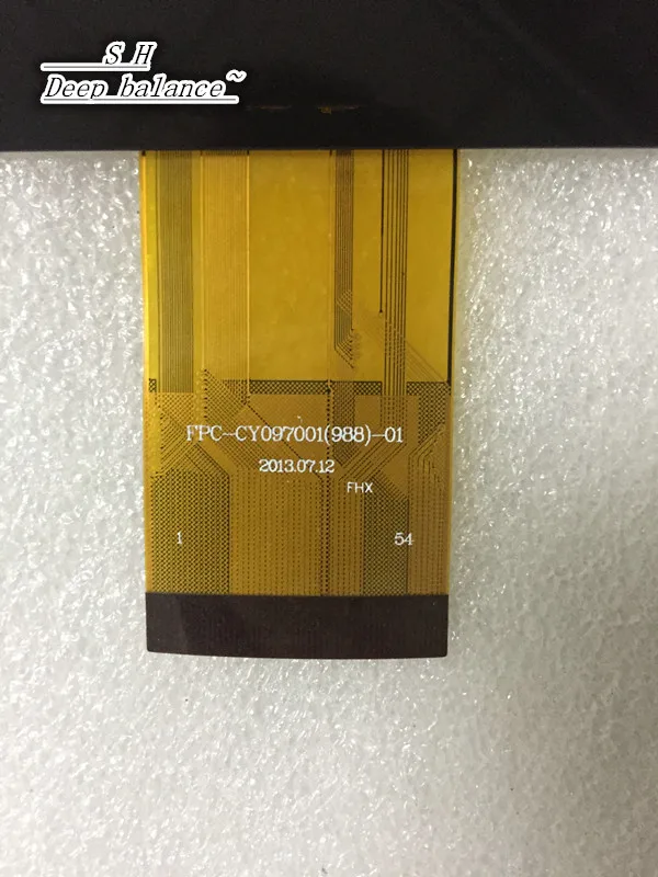 Original tablet computer Touch screen capacitive FPC-CY097001(988)-01 Digital Glass Panel Sensor maintenance and replacement
Original tablet computer Touch screen capacitive FPC-CY097001(988)-01 Digital Glass Panel Sensor maintenance and replacement