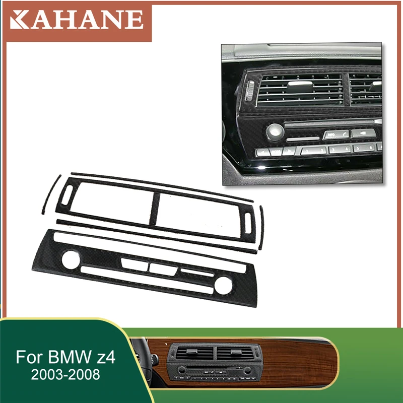 For (Left Drive) BMW Z4 03-08 Central Air Outlet + Wth Navigation Radio Panel Car Accessories Interior Carbon Fiber Sticker 6PCS
For (Left Drive) BMW Z4 03-08 Central Air Outlet + Wth Navigation Radio Panel Car Accessories Interior Carbon Fiber Sticker 6PCS