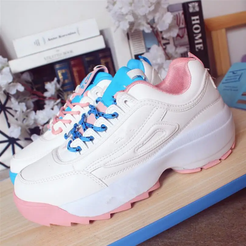 New style ladies spoiler sports shoes outdoor jogging shoes high quality mandarin duck color casual shoes young students Sneaker
New style ladies spoiler sports shoes outdoor jogging shoes high quality mandarin duck color casual shoes young students Sneaker