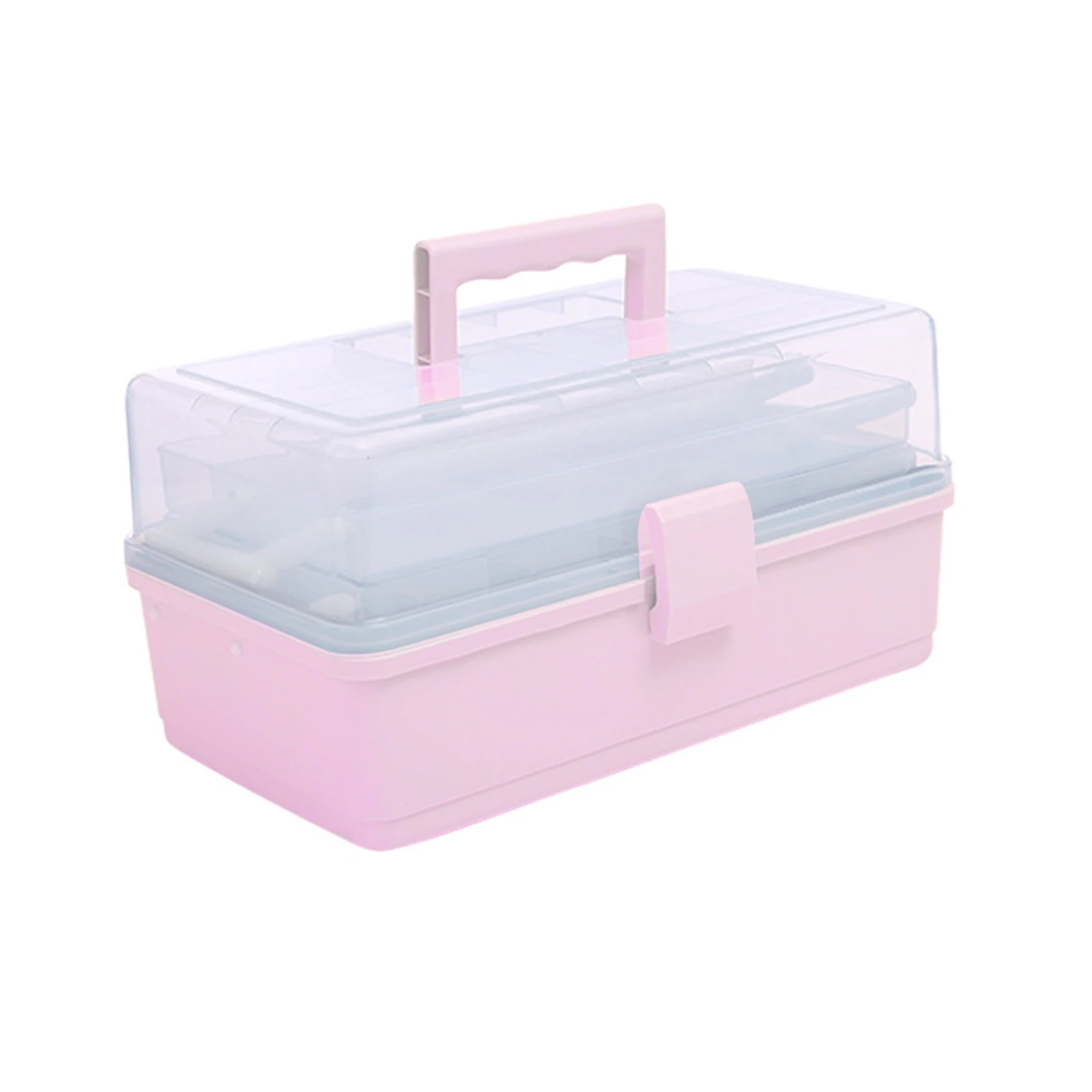 Three-Layer Clear Plastic Storage Box Medicine Organizer Multipurpose Container With Portable Handle Storage Case Home Storage
Three-Layer Clear Plastic Storage Box Medicine Organizer Multipurpose Container With Portable Handle Storage Case Home Storage