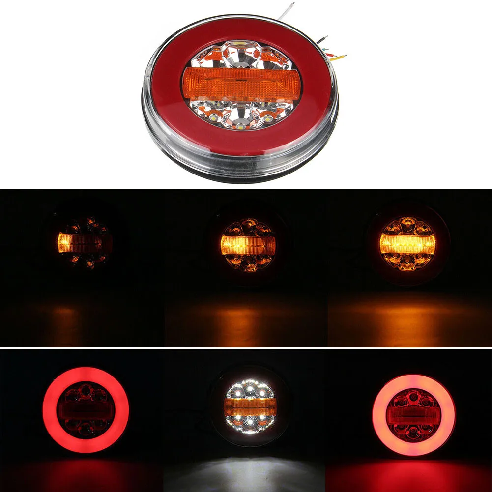 LED Dynamic Streamer Hamburger Light Truck Light Car Side Trailer Light Width Indicator Light Round Rear Brake Stop Light
LED Dynamic Streamer Hamburger Light Truck Light Car Side Trailer Light Width Indicator Light Round Rear Brake Stop Light