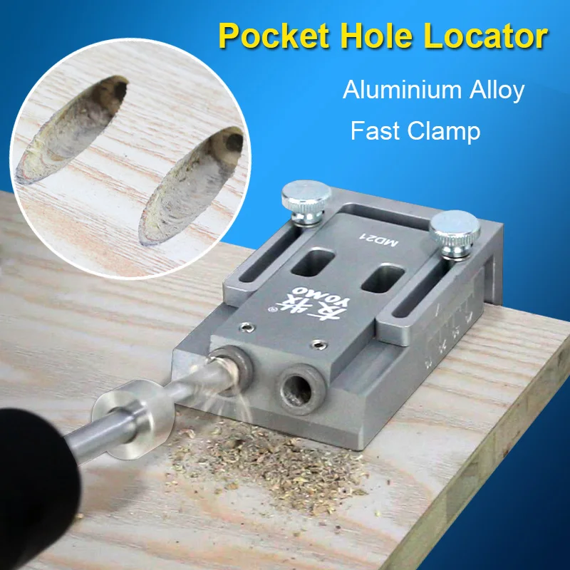 2020 upgrade Fast clamping Pocket Hole Jig Kit System With 9mm Drill Bit Set Carpenter WoodWorking Tools kit
2020 upgrade Fast clamping Pocket Hole Jig Kit System With 9mm Drill Bit Set Carpenter WoodWorking Tools kit