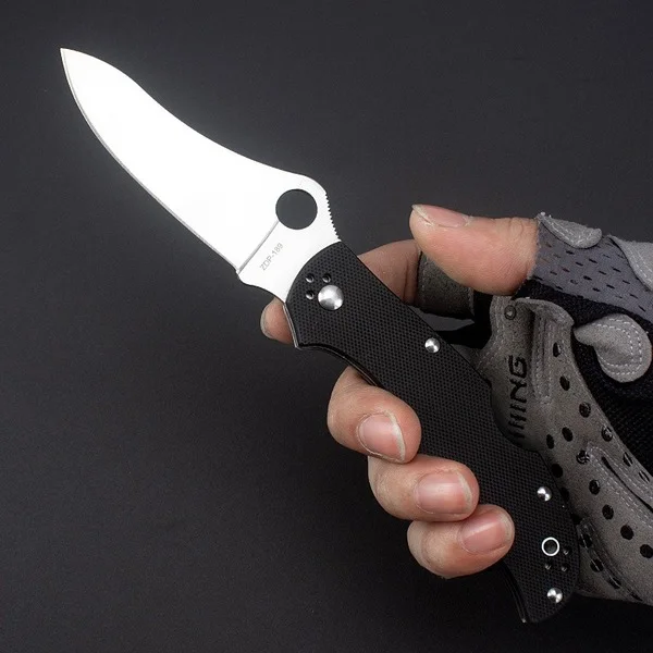High Quality 60HRC Folding Knife with Hole G10 Outdoor Camping Defense Knives Tactical Pocket Knives Portable EDC Tool DJ31
High Quality 60HRC Folding Knife with Hole G10 Outdoor Camping Defense Knives Tactical Pocket Knives Portable EDC Tool DJ31