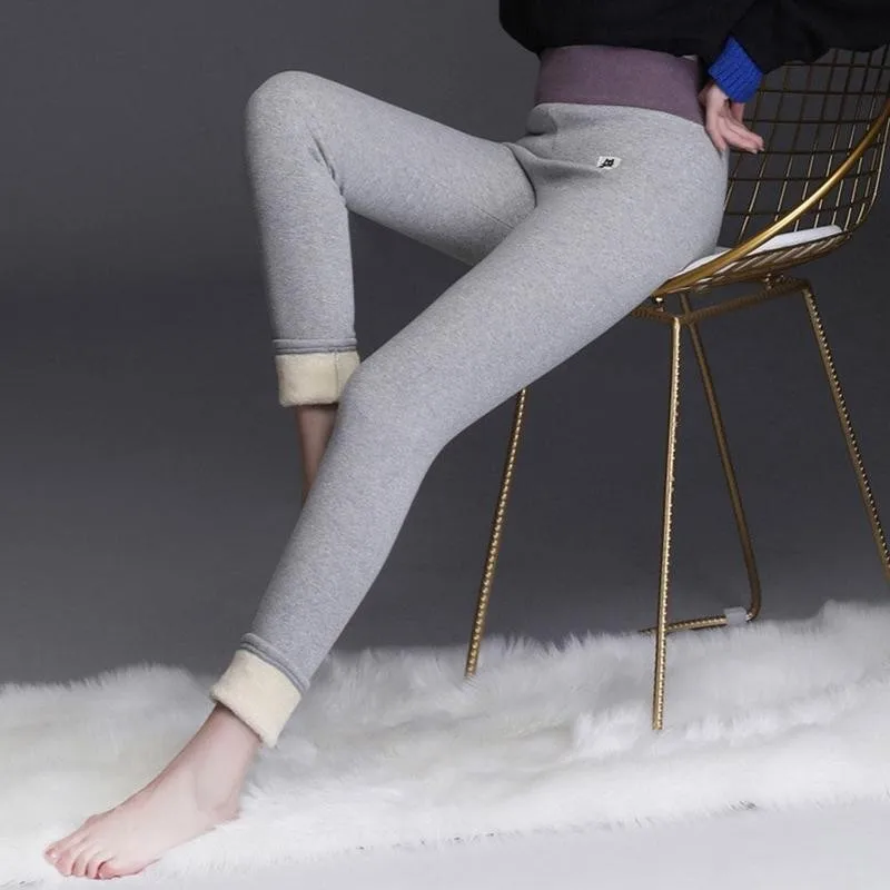 Fashion Winter Warm Thicken Lambswool Leggings Skinny Casual Ankle-Length Trousers High Waist Large Size Women Leggings S-5XL
Fashion Winter Warm Thicken Lambswool Leggings Skinny Casual Ankle-Length Trousers High Waist Large Size Women Leggings S-5XL