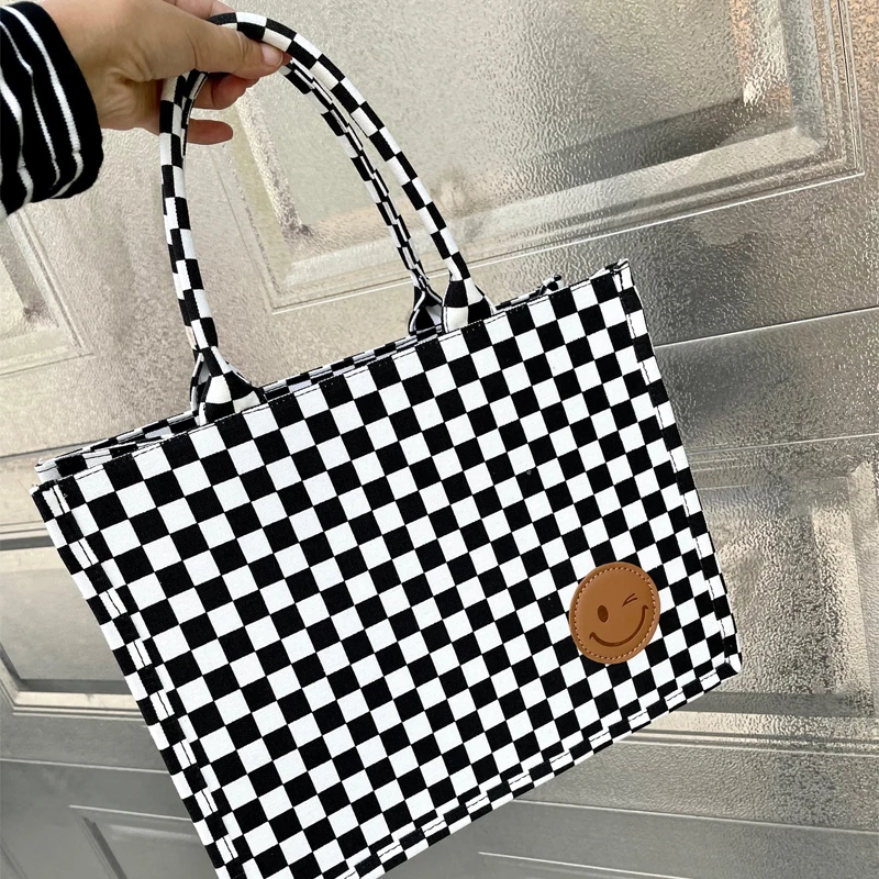 High Sense Niche Design Smiling Face Bag Female Autumn and Winter 2021 New Leopard Tote Bag Canvas Bag Handbag Womens Bags
High Sense Niche Design Smiling Face Bag Female Autumn and Winter 2021 New Leopard Tote Bag Canvas Bag Handbag Womens Bags