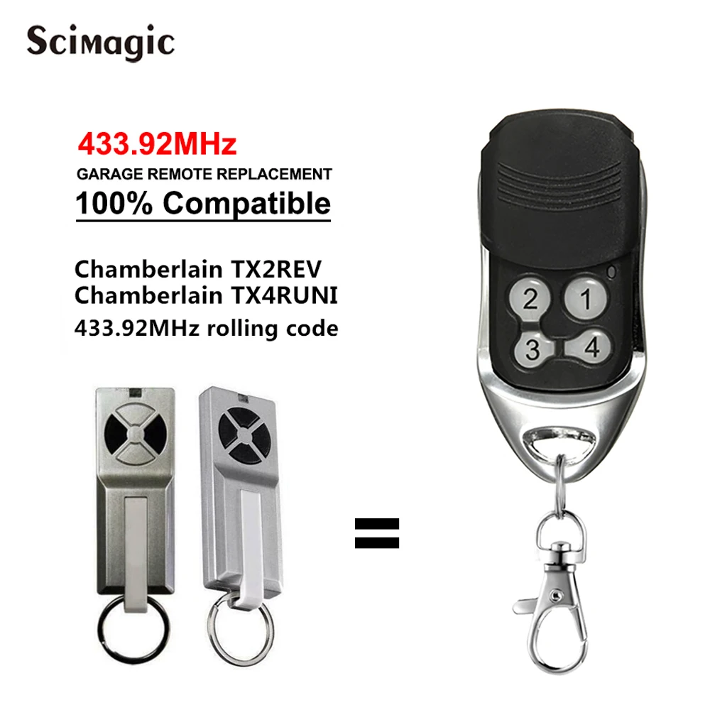 Передатчик передатчика, совместимый с chamэлементами Liftmaster TX2REV, TX4RUNI, 433 МГц, 433,92 МГц
Передатчик передатчика, совместимый с chamэлементами Liftmaster TX2REV, TX4RUNI, 433 МГц, 433,92 МГц