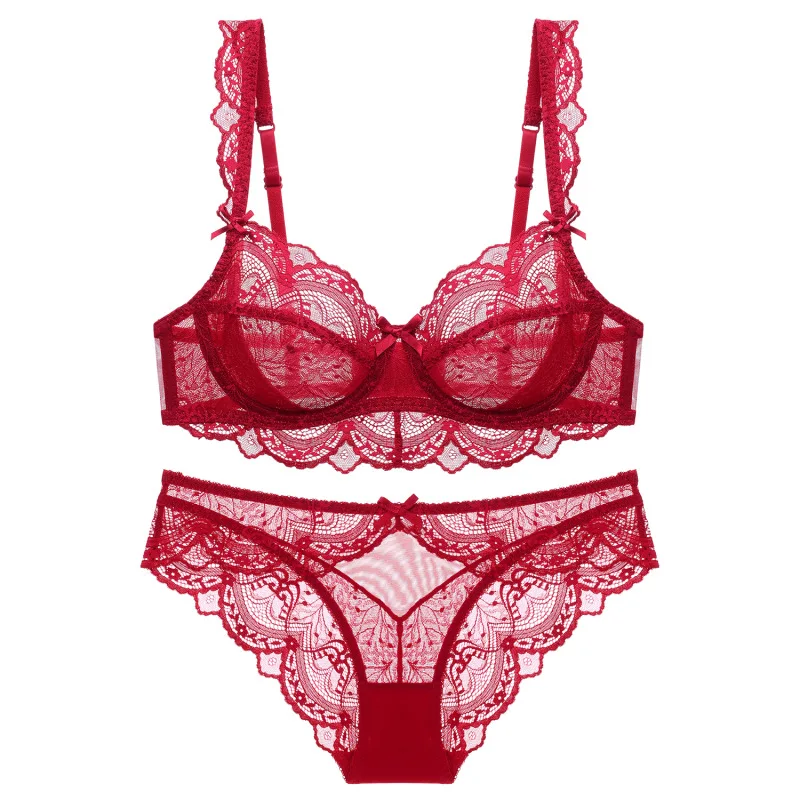 New Ultra-thin Hollow-out Bra for Women with Large Breasts Showing Small Lace Sexy Bra Set Bra lingerie
New Ultra-thin Hollow-out Bra for Women with Large Breasts Showing Small Lace Sexy Bra Set Bra lingerie