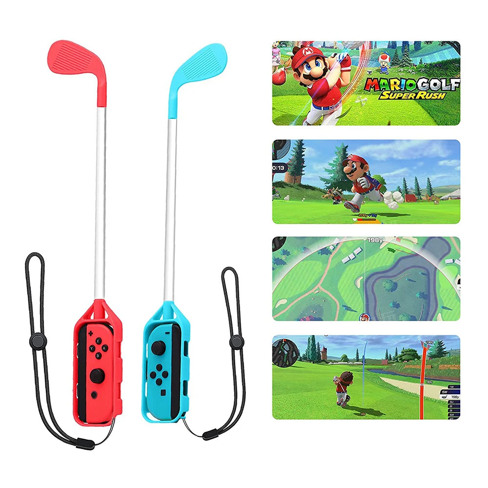 Golf Handle Grip NS Joy-con Controller Ergonomic Golf Clubs Grip for Mari0 Golf Super Rush Nintendo Switch/ Switch OLED
Golf Handle Grip NS Joy-con Controller Ergonomic Golf Clubs Grip for Mari0 Golf Super Rush Nintendo Switch/ Switch OLED