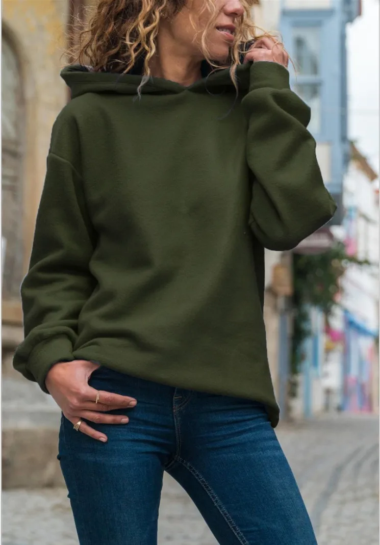 New winter Social Harajuku Hoodies For Girls Solid Color Hooded Tops Women's oversized Sweatshirt Long-sleeved Thickenin
New winter Social Harajuku Hoodies For Girls Solid Color Hooded Tops Women's oversized Sweatshirt Long-sleeved Thickenin