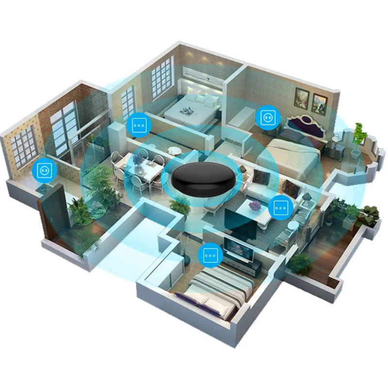 WiFi IR Smart Control ler умный пульт дистанционного управления переключатель 360 ° дом
