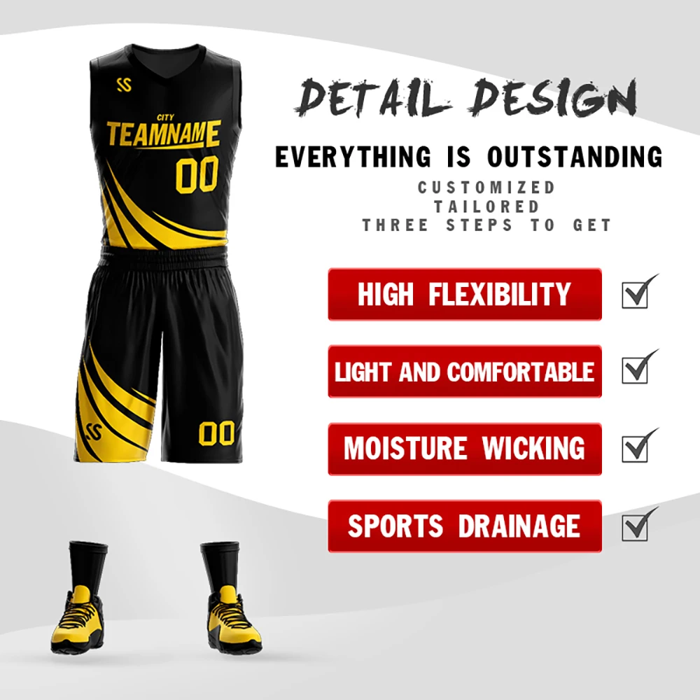 Custom Basketball Jersey Uniform Athletic Jerseys and Shorts Cool Sportswear Tank Top for Adult/Women/Boys for Playing Outdoors
Custom Basketball Jersey Uniform Athletic Jerseys and Shorts Cool Sportswear Tank Top for Adult/Women/Boys for Playing Outdoors