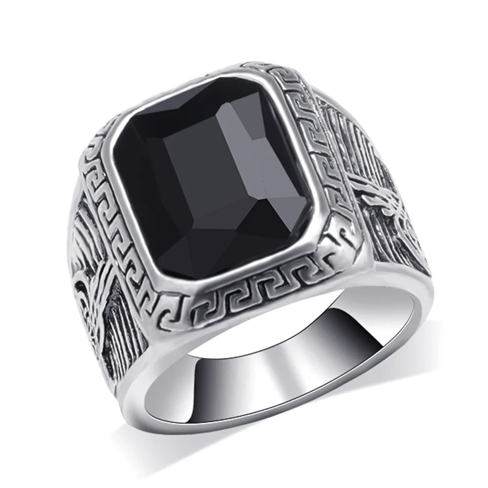 2021 Vintage Natural Black Stone Finger Ring For Women Man Stainless Steel Fashion Men Ring Jewelry Party Gifts Free Shipping
2021 Vintage Natural Black Stone Finger Ring For Women Man Stainless Steel Fashion Men Ring Jewelry Party Gifts Free Shipping