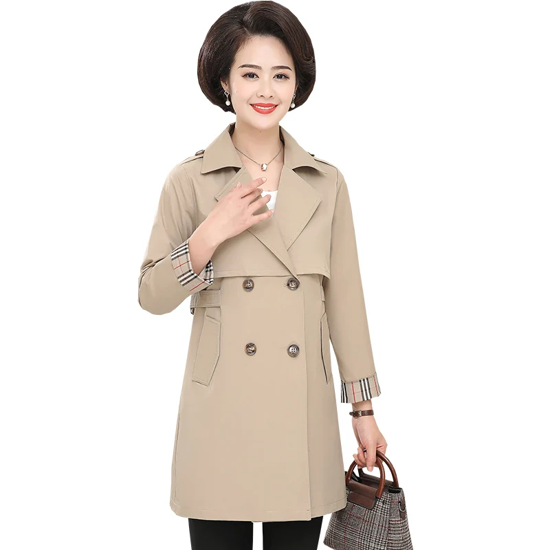 Spring new Tops thin medium long windbreaker jacket coat womens fashion 2022 size 5XL autumn Slim double-breasted jackets women
Spring new Tops thin medium long windbreaker jacket coat womens fashion 2022 size 5XL autumn Slim double-breasted jackets women