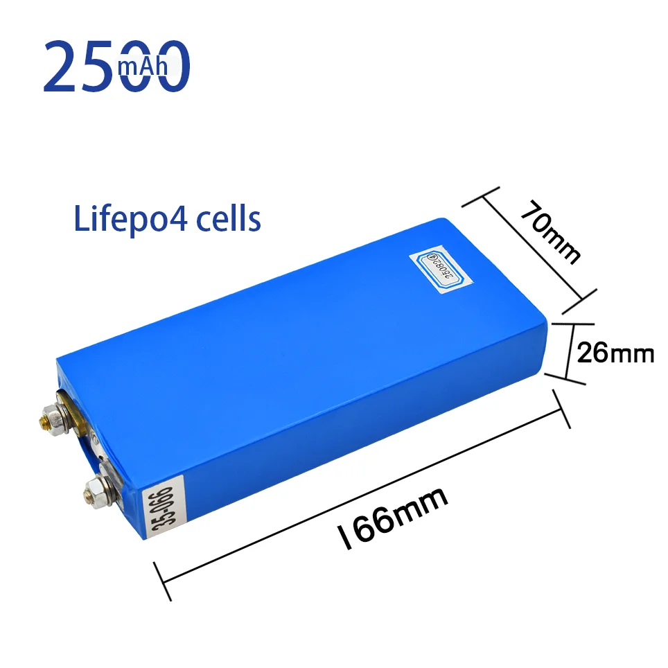 DIY LiFePO4 Battery, 3.2V, 25ah, 25000mAh, Lithium, Iron, Phosphate, Deep Cycle, 12V, 24V, 36V, 48V, Solar Power, UPS
DIY LiFePO4 Battery, 3.2V, 25ah, 25000mAh, Lithium, Iron, Phosphate, Deep Cycle, 12V, 24V, 36V, 48V, Solar Power, UPS