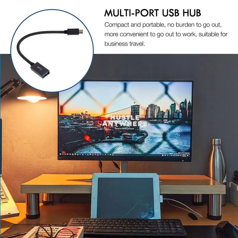 1 Pc Durable Portable OTG Adapter Cable Type-c OTG Cable Adapter Cable for Home Shop
1 Pc Durable Portable OTG Adapter Cable Type-c OTG Cable Adapter Cable for Home Shop