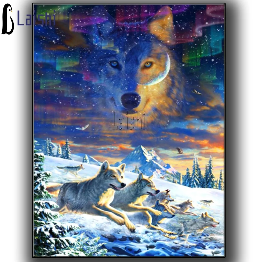Камни в форме ромба, круглые фрезы, снежные горы, "fantasy wolf" Алмазная вышивка, вышивка крестиком на рисунке, стразы Мозаика Декор gi
Камни в форме ромба, круглые фрезы, снежные горы, "fantasy wolf" Алмазная вышивка, вышивка крестиком на рисунке, стразы Мозаика Декор gi
