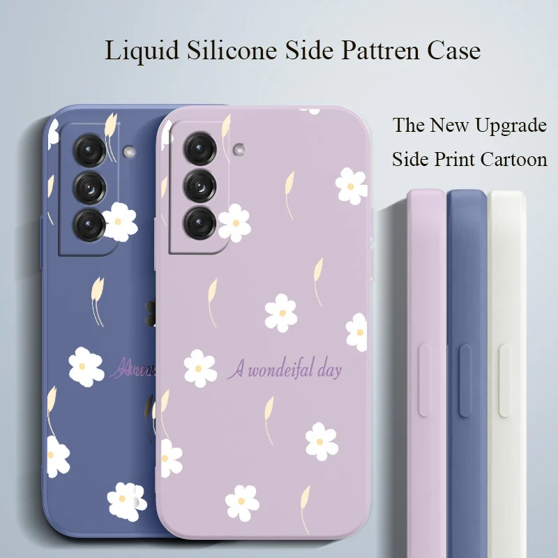 Little Daisy Case For Samsung Galaxy S21 S20 FE S10 S9 Ultra Plus S10e Note 20 ultra 10 9 Plus Soft Liquid Silicone Phone Cover
Little Daisy Case For Samsung Galaxy S21 S20 FE S10 S9 Ultra Plus S10e Note 20 ultra 10 9 Plus Soft Liquid Silicone Phone Cover