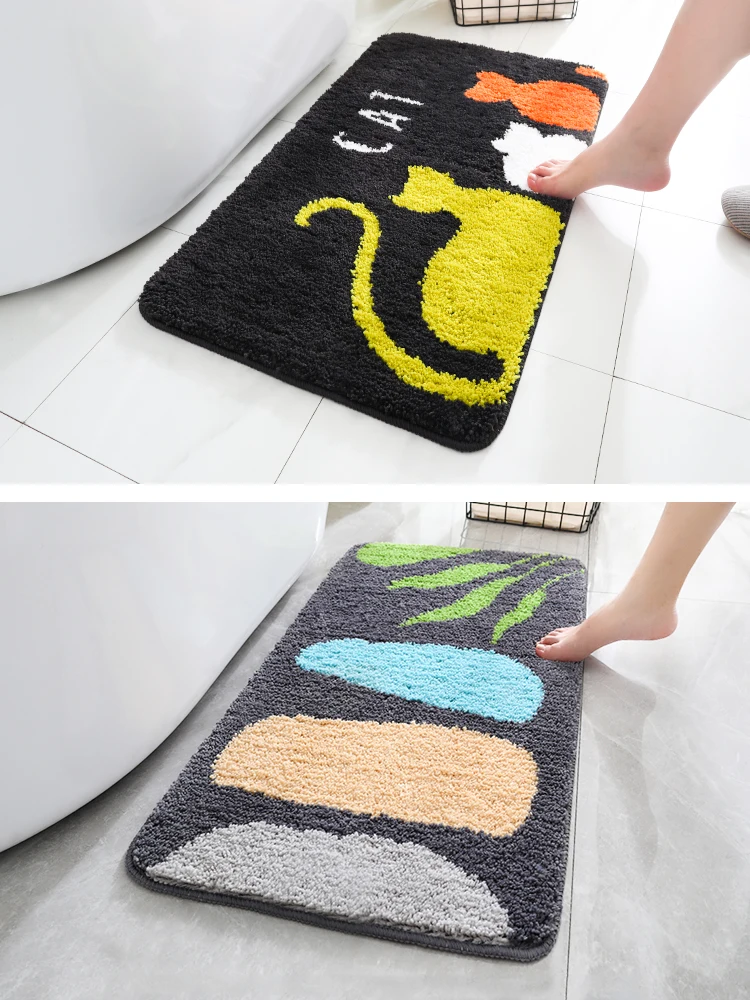 Bathroom Entrance Absorbent Floor Mat Bathroom Non-Slip Mat Toilet Toilet Foot Mat Carpet Household Door Mat Thick
Bathroom Entrance Absorbent Floor Mat Bathroom Non-Slip Mat Toilet Toilet Foot Mat Carpet Household Door Mat Thick