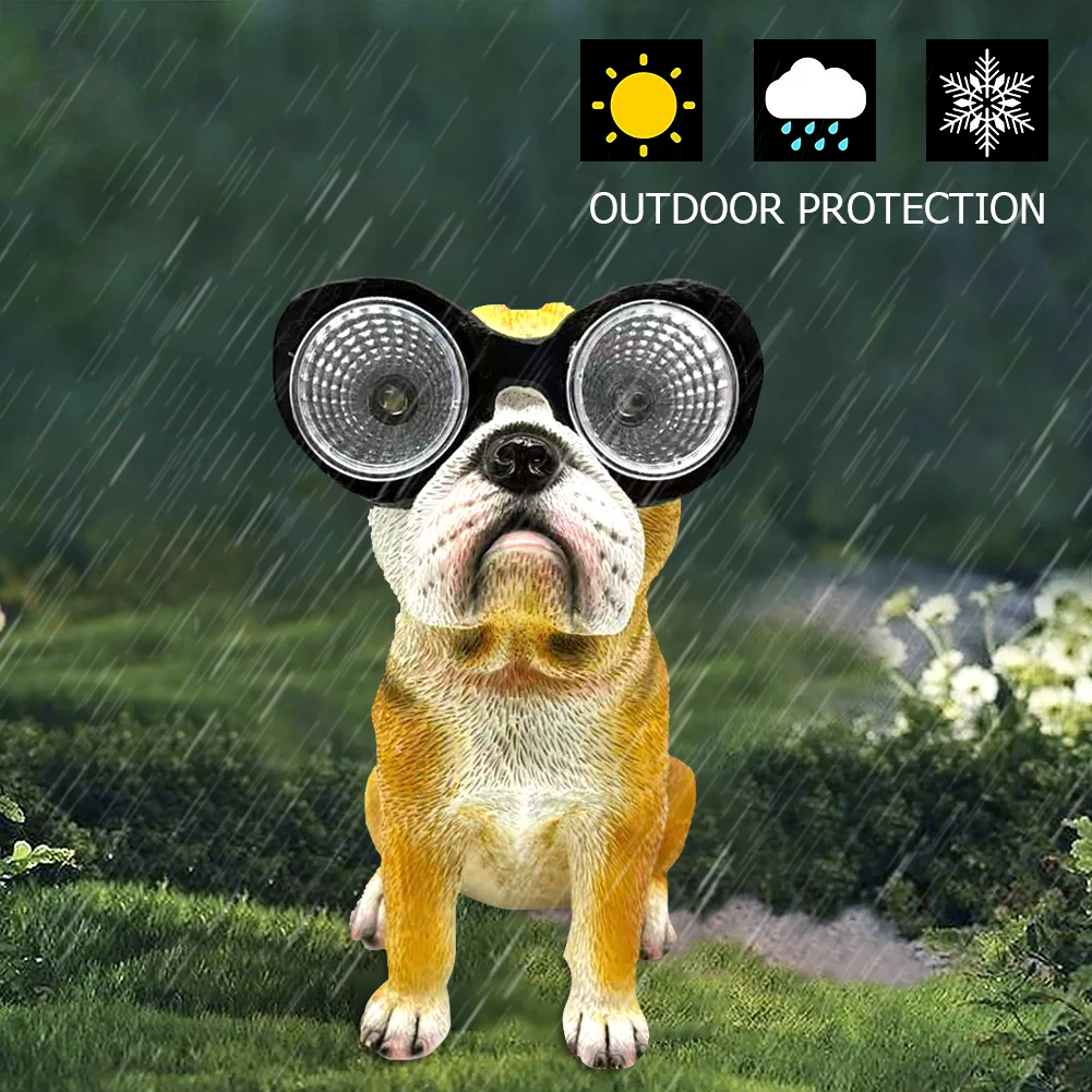 Resin Pet Dog Sculpture Solar Lamp Creative Dog Landscape Miniature Garden Balcony Porch Decoration Outdoor Lighting
Resin Pet Dog Sculpture Solar Lamp Creative Dog Landscape Miniature Garden Balcony Porch Decoration Outdoor Lighting