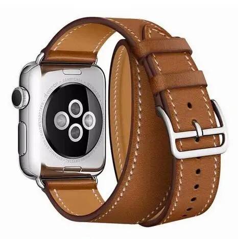 big promotion Double Tour Extra Long Leather loop for iwatch Series 5 4 2 3 1 for Apple Watch band Strap 38mm 42mm 40mm 44mm
big promotion Double Tour Extra Long Leather loop for iwatch Series 5 4 2 3 1 for Apple Watch band Strap 38mm 42mm 40mm 44mm