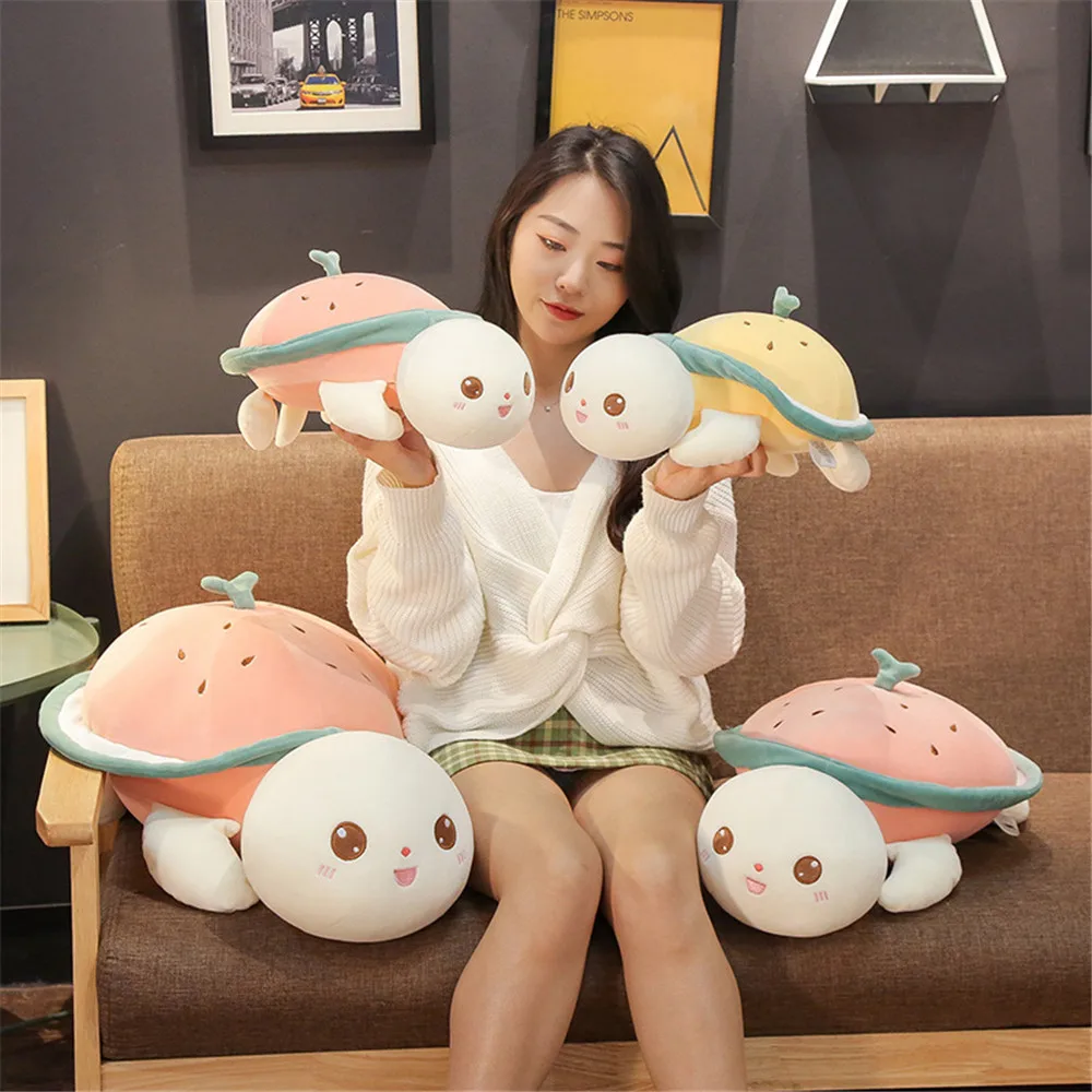 Cartoon Cute Fruit Strawberry Tortoise Plush High Quality Kids Sleeping Doll Head Pillow Stuffed Toy Girl Boy Creative Gift
Cartoon Cute Fruit Strawberry Tortoise Plush High Quality Kids Sleeping Doll Head Pillow Stuffed Toy Girl Boy Creative Gift