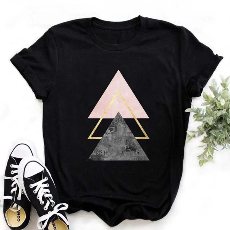 Fashion Women T-shirt Beautiful Geometry Printed Tshirts Casual Tops Tee Harajuku 90s Vintage White Tshirt Female Clothe
Fashion Women T-shirt Beautiful Geometry Printed Tshirts Casual Tops Tee Harajuku 90s Vintage White Tshirt Female Clothe