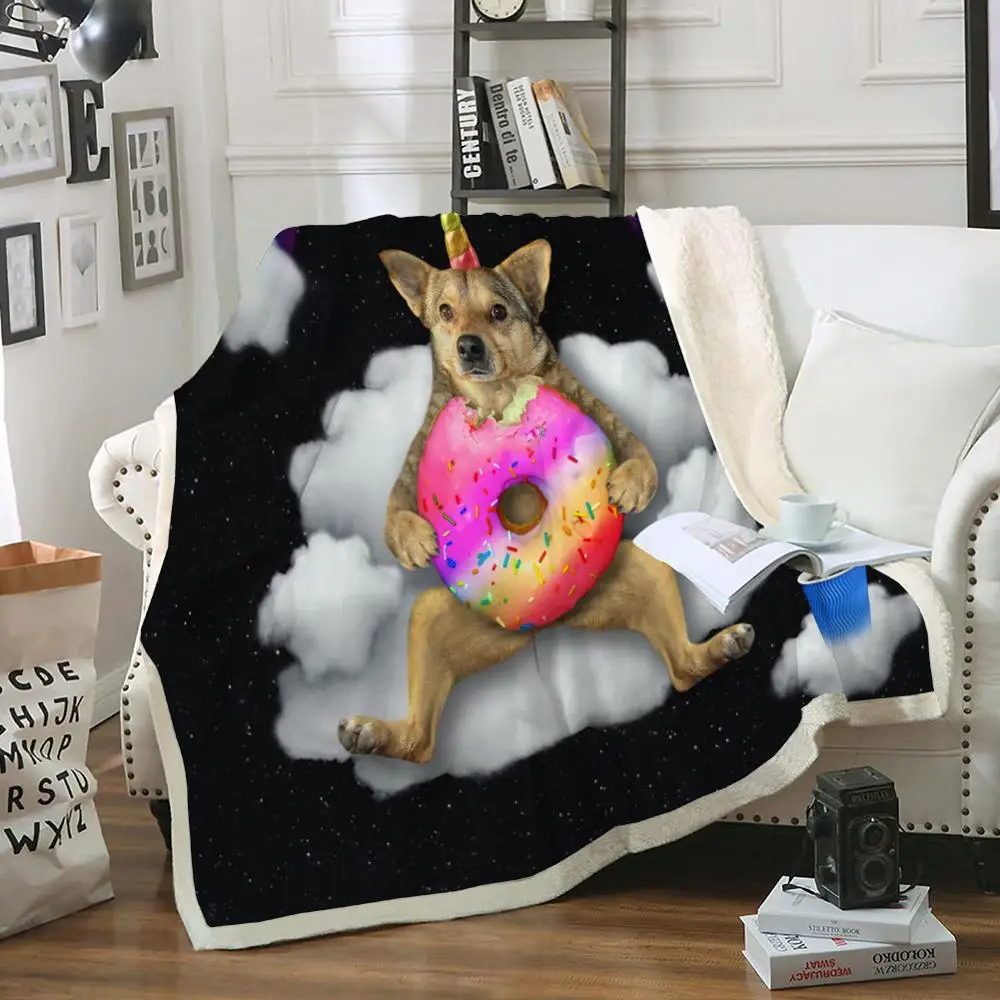 Одеяло из шерпы в виде животных, разноцветное, Радужное, Фланелевое, двустороннее, с пончиками, уютное, для кровати, дивана, для детей
Одеяло из шерпы в виде животных, разноцветное, Радужное, Фланелевое, двустороннее, с пончиками, уютное, для кровати, дивана, для детей