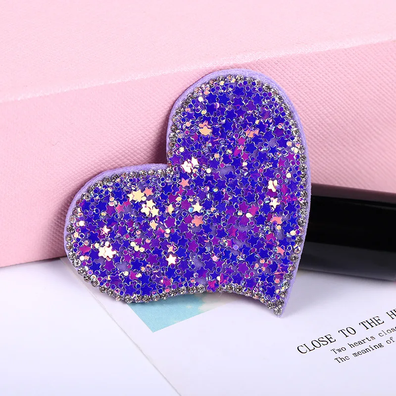 Rhinestone Patch Sequin Heart Cloth Stickers Children Hair Accessories Hairpin Jewelry Accessories Handmade Diy Carfts Supplies
Rhinestone Patch Sequin Heart Cloth Stickers Children Hair Accessories Hairpin Jewelry Accessories Handmade Diy Carfts Supplies