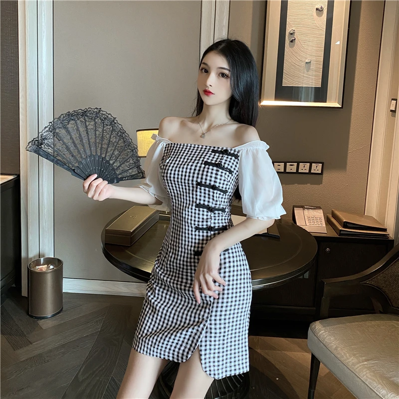 Korean Style Women Princess Lace Elegant Evening Midi Dress Fashion Retro Sexy Cheongsam Slim Qipao Club Party Vintage Vestidos
Korean Style Women Princess Lace Elegant Evening Midi Dress Fashion Retro Sexy Cheongsam Slim Qipao Club Party Vintage Vestidos