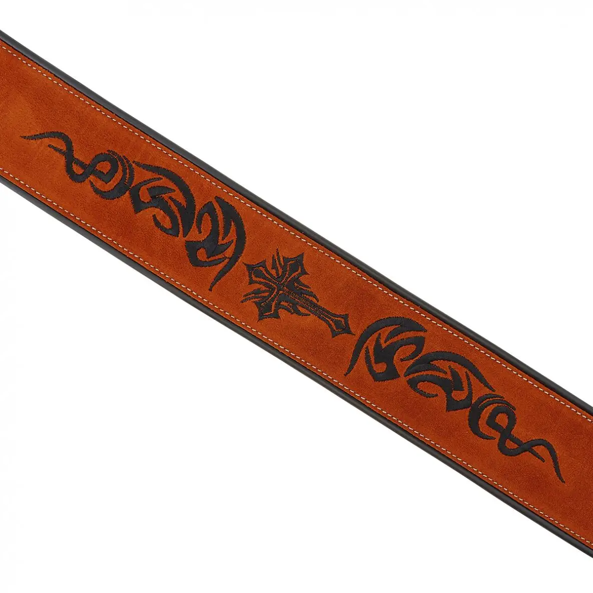 Genuine Leather Cow Suede Guitar Strap Pattern Embroidery 7cm Widen with Antifriction Design for Acoustic Electric Bass Guitars
Genuine Leather Cow Suede Guitar Strap Pattern Embroidery 7cm Widen with Antifriction Design for Acoustic Electric Bass Guitars
