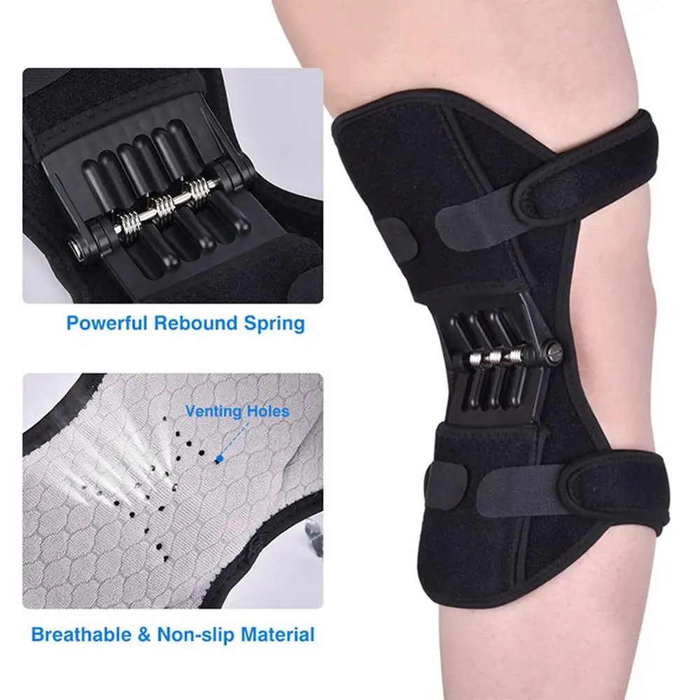 Joint Support Device Brace Knee Pads Booster Lift Squat Sports Power Spring Force Running Knee Booster
Joint Support Device Brace Knee Pads Booster Lift Squat Sports Power Spring Force Running Knee Booster