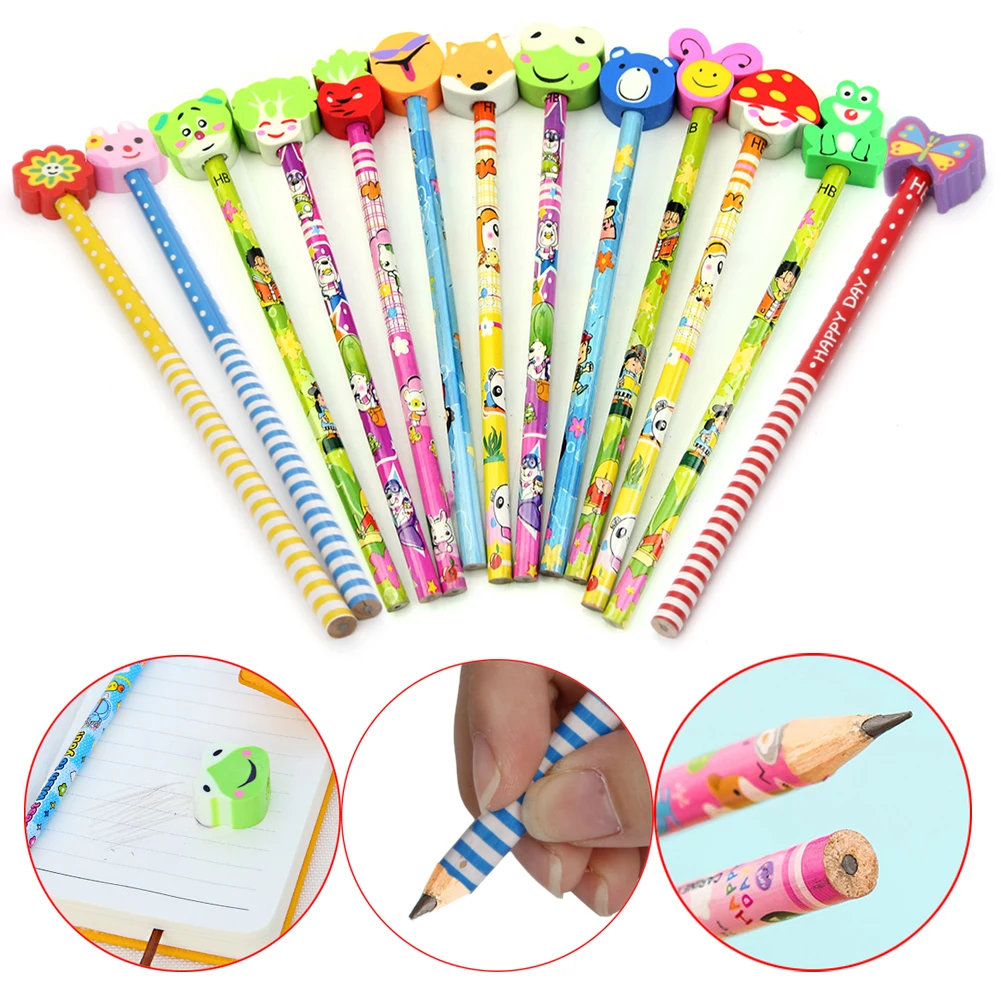 1-10X Cartoon Eraser Pencil School Party Bag Filler Kid Stocking Toy Prize Gift
1-10X Cartoon Eraser Pencil School Party Bag Filler Kid Stocking Toy Prize Gift