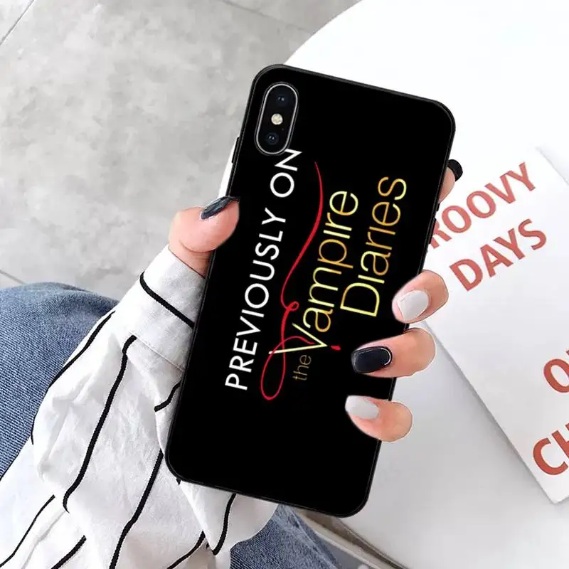 The Vampire Diaries Stefan Damon Salvatore Phone Case for iPhone 11 12 pro XS MAX 8 7 6 6S Plus X 5S SE 2020 XR mini
The Vampire Diaries Stefan Damon Salvatore Phone Case for iPhone 11 12 pro XS MAX 8 7 6 6S Plus X 5S SE 2020 XR mini