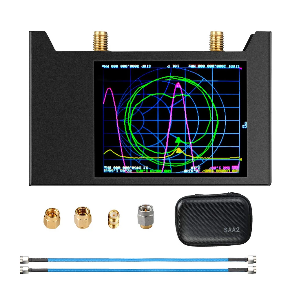 Network Analyzer Vector Network Analyzer LCD Display VNA VNA HF VHF UHF UV 50kHz-3GHz Vector Antenna Analyzer Built-in Battery
Network Analyzer Vector Network Analyzer LCD Display VNA VNA HF VHF UHF UV 50kHz-3GHz Vector Antenna Analyzer Built-in Battery
