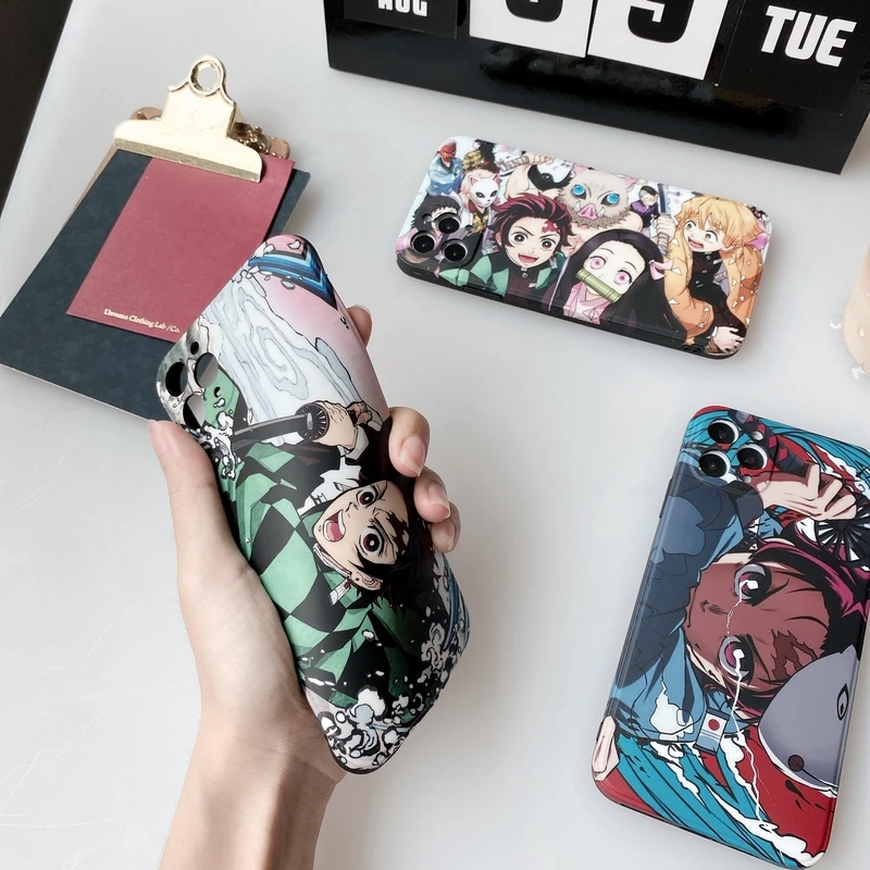 Cute Japan Demon Slayer Case For Iphone 13 12 11 Pro 7 8 Plus X XR XS Max Phone Cases Anime Kimetsu No Yaiba TPU Cover Coque
Cute Japan Demon Slayer Case For Iphone 13 12 11 Pro 7 8 Plus X XR XS Max Phone Cases Anime Kimetsu No Yaiba TPU Cover Coque