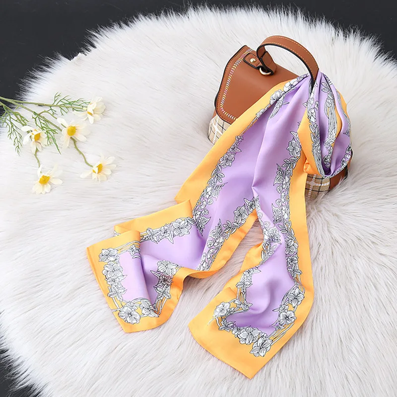 2021 New Tie Fashionable Temperament Print Satin Chiffon Women Scarf Headscarf
2021 New Tie Fashionable Temperament Print Satin Chiffon Women Scarf Headscarf