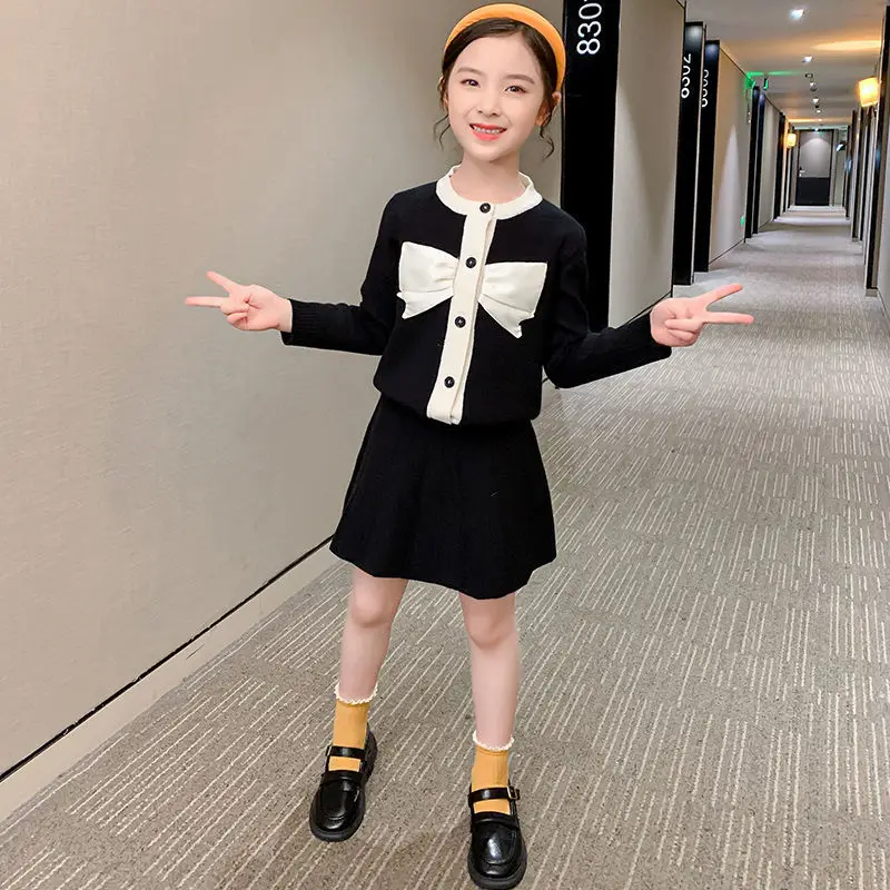 2021 Spring Autumn Children Clothing For Girls Sets Girls Clothes Cardigan Knitting Sweater Skirts 2Pcs Suit Kids Outfits D434
2021 Spring Autumn Children Clothing For Girls Sets Girls Clothes Cardigan Knitting Sweater Skirts 2Pcs Suit Kids Outfits D434