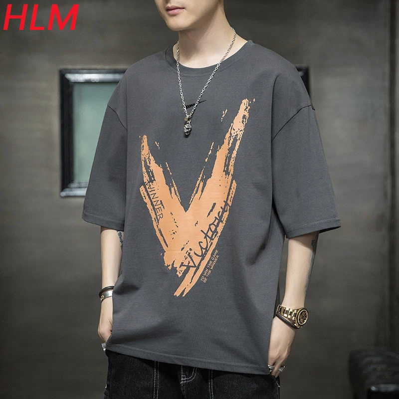 HLM High-Quality Fashion Cotton Unisex Tshirts Casual Sports Hip-Hop Style Plus Size Short Sleeve Loose Top
HLM High-Quality Fashion Cotton Unisex Tshirts Casual Sports Hip-Hop Style Plus Size Short Sleeve Loose Top