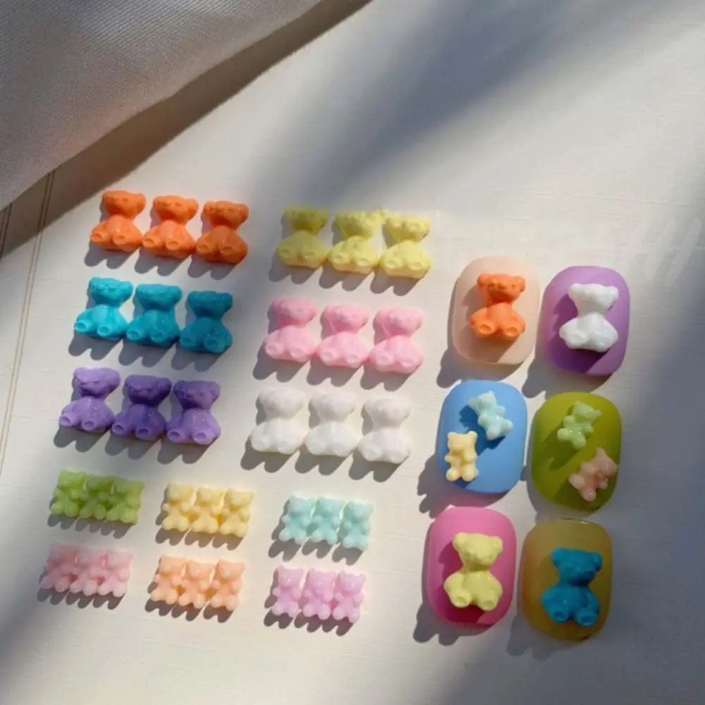 Color Mini Bear Cartoon Kawaii Bear Nail Art Jewelry Manicure Accessories 3D Nail Art Decorations DIY Nail Ornament
Color Mini Bear Cartoon Kawaii Bear Nail Art Jewelry Manicure Accessories 3D Nail Art Decorations DIY Nail Ornament