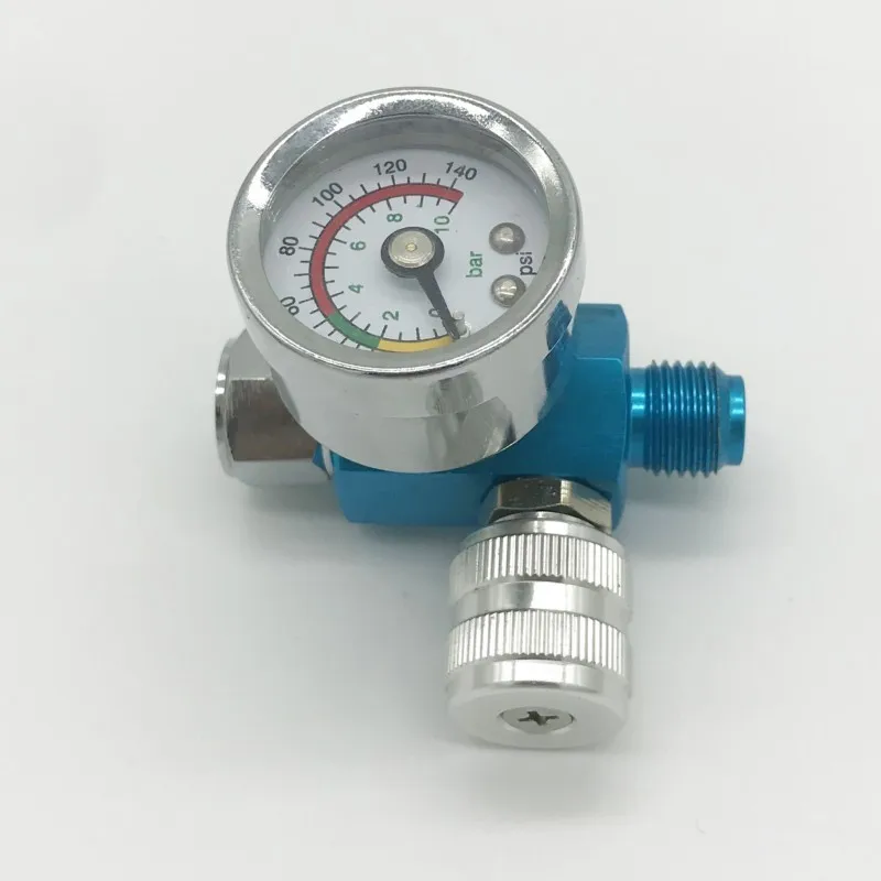 WETA spray paint gun Air Regulator gauge stainless steel with blue Base airbrush painting cars tool
WETA spray paint gun Air Regulator gauge stainless steel with blue Base airbrush painting cars tool