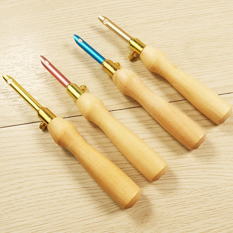 New Wooden Handle Embroidery Pen Adjustable Embroidery Punch Needle Weaving Tools for DIY Craft Stitching Sewing Accessories
New Wooden Handle Embroidery Pen Adjustable Embroidery Punch Needle Weaving Tools for DIY Craft Stitching Sewing Accessories