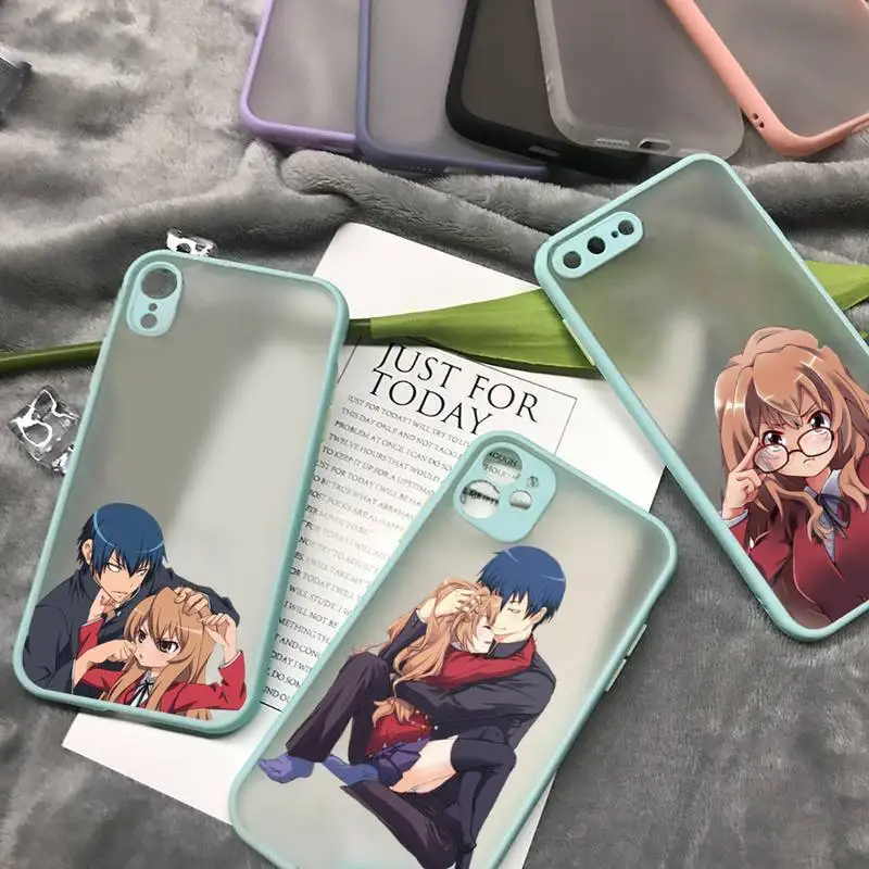 Toradora Taiga aisaka anime Phone Case matte transparent For iphone 7 8 11 12 plus mini x xs xr pro max cover
Toradora Taiga aisaka anime Phone Case matte transparent For iphone 7 8 11 12 plus mini x xs xr pro max cover