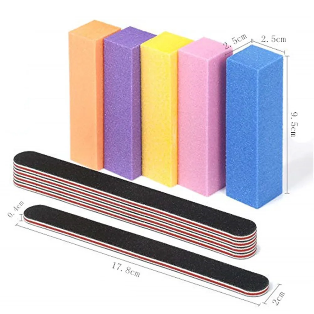 New 12 Pack Nail Files And Buffer Nail Files High-density Eva Material Soft Delicate Sanding Blocks Natural Gel Or Acrylic Nails
New 12 Pack Nail Files And Buffer Nail Files High-density Eva Material Soft Delicate Sanding Blocks Natural Gel Or Acrylic Nails