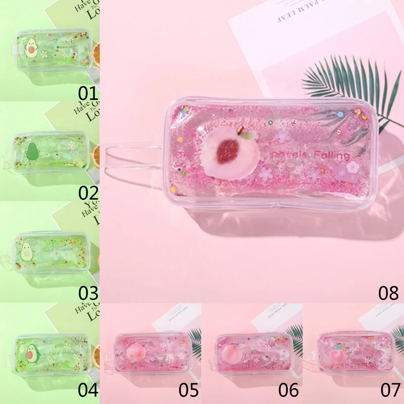 Cute Quicksand Pencil Case High Capacity Pencil Bag Transparent Glitter Pencilcase For Girls Pen Box School Supplies
Cute Quicksand Pencil Case High Capacity Pencil Bag Transparent Glitter Pencilcase For Girls Pen Box School Supplies