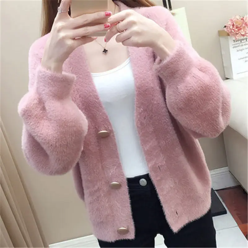 New Korean Quilted Coat Mink Like Cashmere Knitted Cardigan Women Jackets In Spring Autumn Quilt Y2k Ropa Mujer Factory Genuine
New Korean Quilted Coat Mink Like Cashmere Knitted Cardigan Women Jackets In Spring Autumn Quilt Y2k Ropa Mujer Factory Genuine