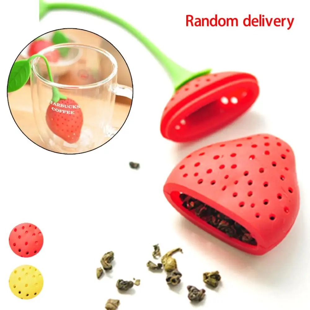 2 PCS Strawberry Tea Infuser Stainless Steel Tea Ball Leaf Tea Strainer for Brewing Device Herbal Spice Filter Kitchen Tools
2 PCS Strawberry Tea Infuser Stainless Steel Tea Ball Leaf Tea Strainer for Brewing Device Herbal Spice Filter Kitchen Tools