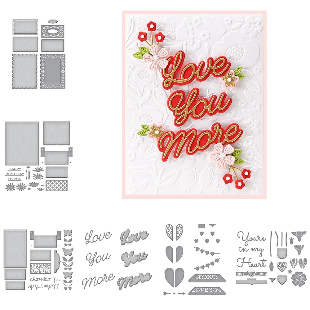 Love You More Open House Valentines Etched Daisy Delight Garden Shutters A2 Card Base Metal Die Cuts Diy Scrapbooking Decoration
Love You More Open House Valentines Etched Daisy Delight Garden Shutters A2 Card Base Metal Die Cuts Diy Scrapbooking Decoration
