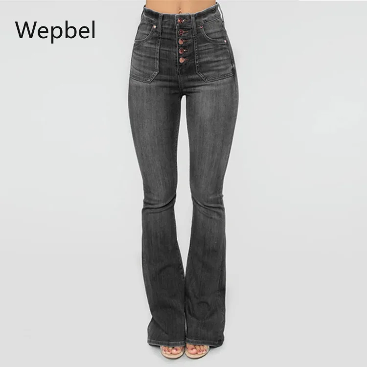 Wepbel Streetwear Flare Pants Jeans Trousers Women Jeans High Waist Patch Pocket Clinch Slim Denim Pants Washed Fashion
Wepbel Streetwear Flare Pants Jeans Trousers Women Jeans High Waist Patch Pocket Clinch Slim Denim Pants Washed Fashion