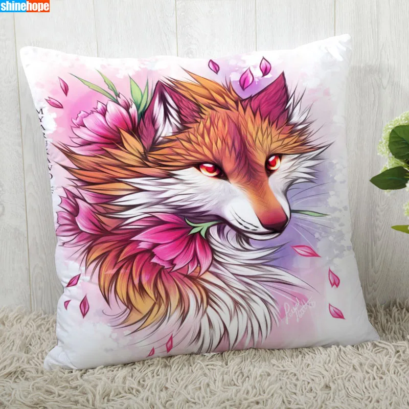 Fantasie Fuchs Kissen Abdeckung Anpassen Kissenbezug Moderne Home Dekorative Kissen Fall Für Wohnzimmer 45X45cm,40X40cm EINE 202
Fantasie Fuchs Kissen Abdeckung Anpassen Kissenbezug Moderne Home Dekorative Kissen Fall Für Wohnzimmer 45X45cm,40X40cm EINE 202